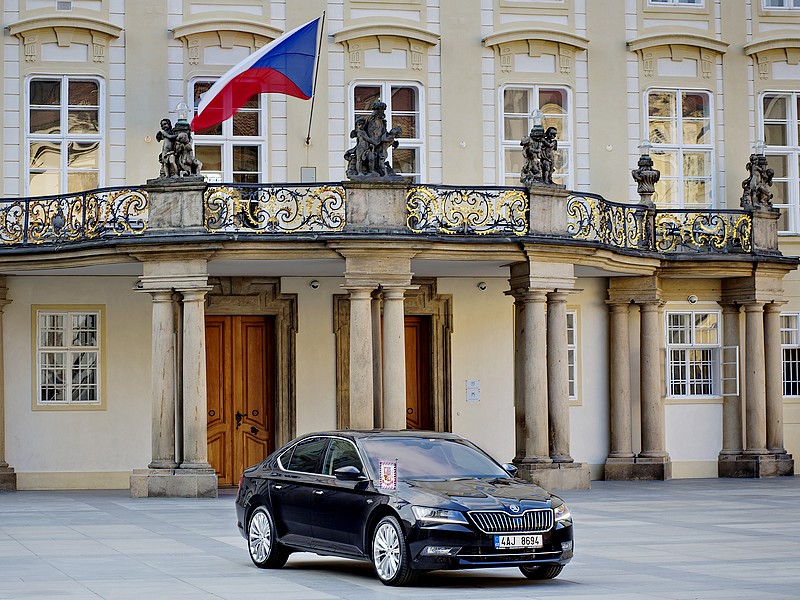 Škoda Superb pro presidenta ČR